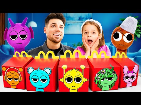 Видео: SPRUNKY РАСПАКОВКА! Скупила ВСЕ Игрушки
