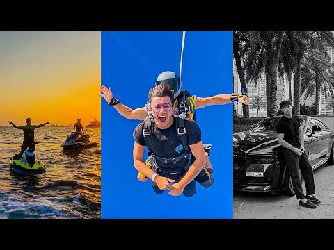 Видео: один из безработных дней миллионера в Дубае