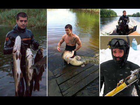 Видео: "Лётчик-испытатель" подводного снаряжения Виталий Лахтин (ВиталикМ)