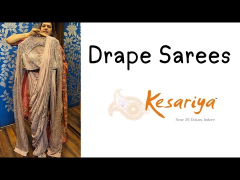Видео: Драпированные сари - 1631