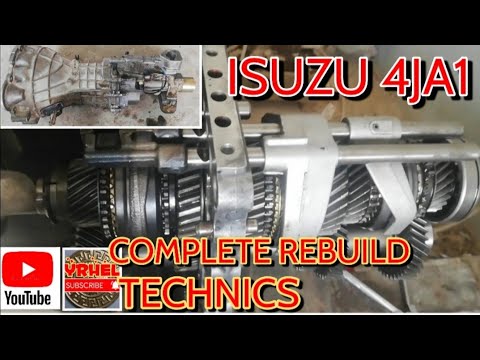 Видео: ISUZU 4JA1 механическая коробка передач полная переборка TECHNICS@yrhelmechanicalelectrical9113
