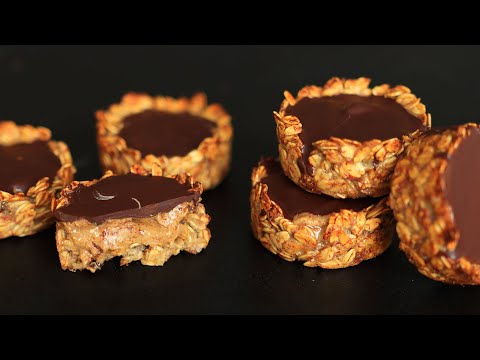 Видео: СУПЕР ПЕРЕКУС 🔥 ОВСЯНЫЕ КОРЗИНОЧКИ с НАЧИНКОЙ