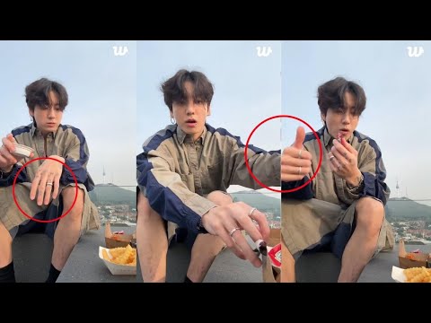 Видео: ПРЯМОЙ ЭФИР🔴Чонгук представил Джину новую девушку из BTS на Weverse Live