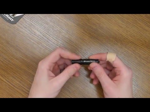 Видео: Обзор наключного фонарика Olight i3E EOS