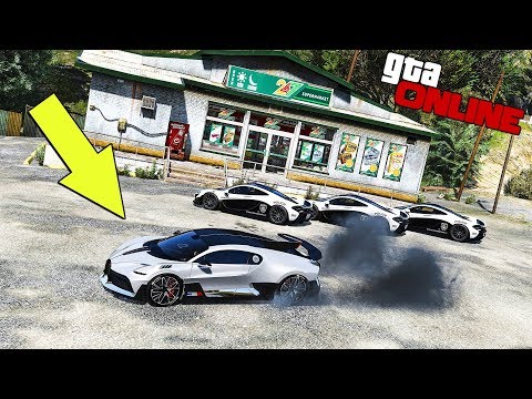 Видео: НЕ ТАКАЯ ОНА И БЫСТРАЯ ЭТА BUGATTI DIVO! ПОЛИЦЕЙСКИЕ ДОГОНЯЛКИ В ГТА 5