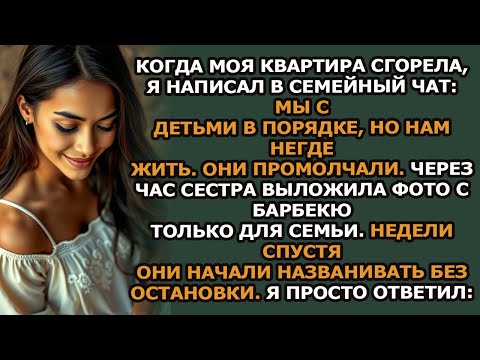 Видео: 'Когда моя квартира сгорела, я написал  “Я в порядке, но мне негде жить ” Но они…'