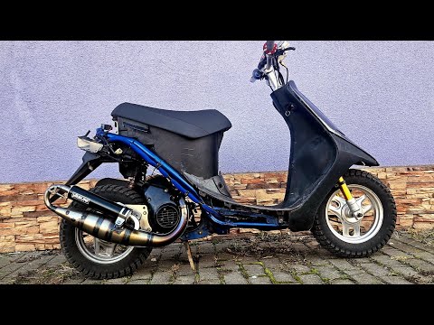 Видео: Honda Dio снимаю V8, спорт коммутаторы, зарубился с питом