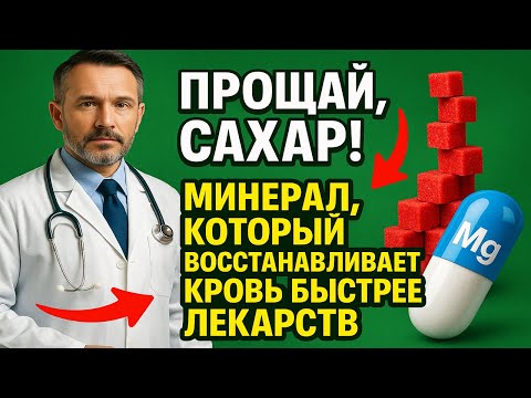 Видео: Прощай, Cахар! Минерал, который восстанавливает кровь быстрее лекарств