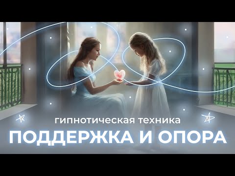 Видео: ГИПНОЗ // ПОДДЕРЖКА И ОПОРА // С МУЗЫКОЙ