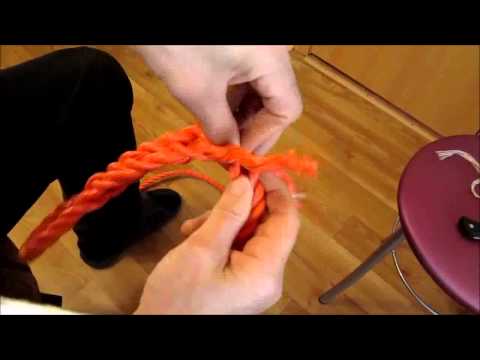 Видео: Как изготовить петлю на трехпрядном тросе