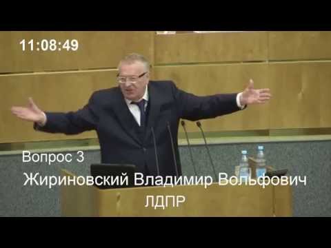 Видео: Владимир Жириновский:"Всю армию брошу, как собак порву всех" пленарное заседание  01 07 2014