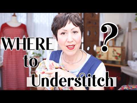Видео: Секреты подстрочного шва! Когда и где использовать эту технику шитья! (НЕ расстрочный шов!)