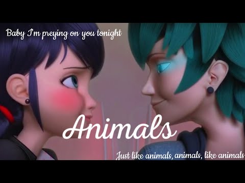 Видео: Клип Леди Баг и Супер Кот «Animals»