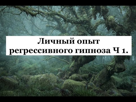 Видео: Личный опыт регрессивного гипноза. Факты о жизни реального человека.