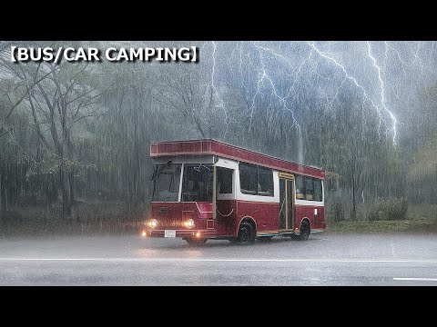 Видео: Грозы и ливни: как пережить непогоду в автобусе-кемпере