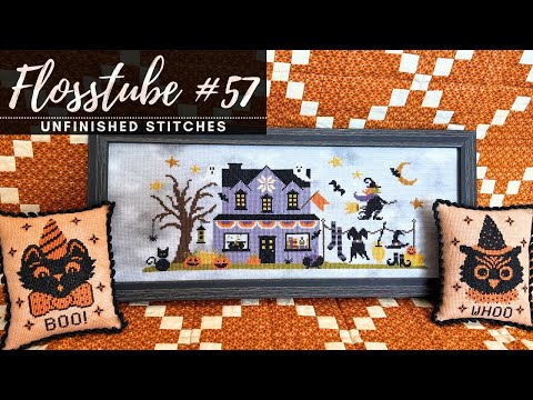 Видео: Flosstube #57: Жутковатая вышивка крестиком прекрасным осенним вечером в Колорадо