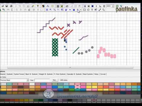 Видео: Урок 2. Многообразие стежков в программе Pattern Maker