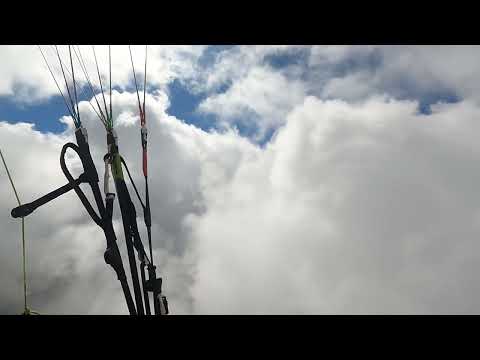 Видео: Гагра Мамзышка, мой первый полет на Кьюр 2!