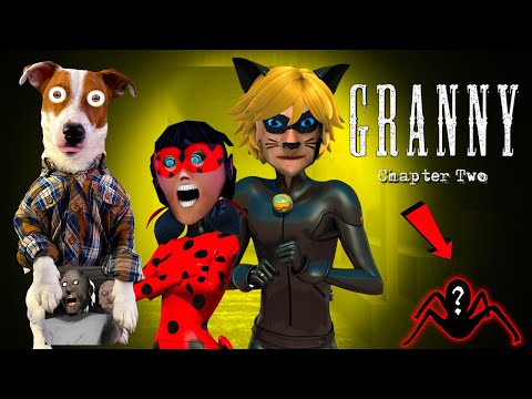 Видео: Гренни это Леди Баг 🐞 Granny: Chapter Two [Леди баг и Супер кот] ► обновление 1.1