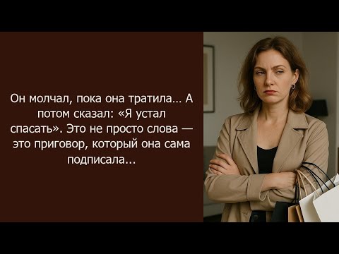 Видео: «Я УСТАЛ ЕЁ СПАСАТЬ» — она променяла наш брак на кредит в 10 000 000