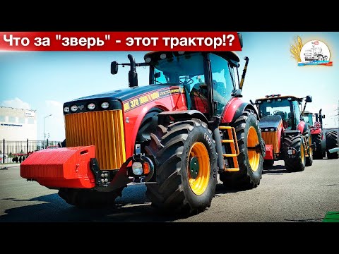 Видео: Дали порулить на тракторе Ростсельмаш RSM 370 - это приятно!