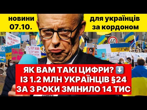 Видео: Німеччина готова змінювати §24 | Дрони над Мюнхеном, перевірки та віруси