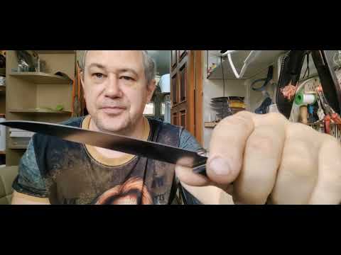 Видео: Ножи из элмакса. Шикарные карбоны на фултангах.🔥