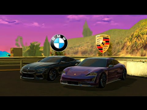 Видео: ДВА МОНСТРА ВСТРЕТИЛСИЬ М8 coupe ПРОТИВ Porsche Taykan очень быстрые тачки