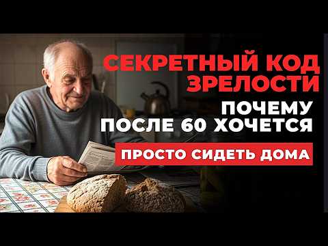 Видео: ЛЕНТЯЙ или ДОМОСЕД:  почему люди хотят быть дома после 60?
