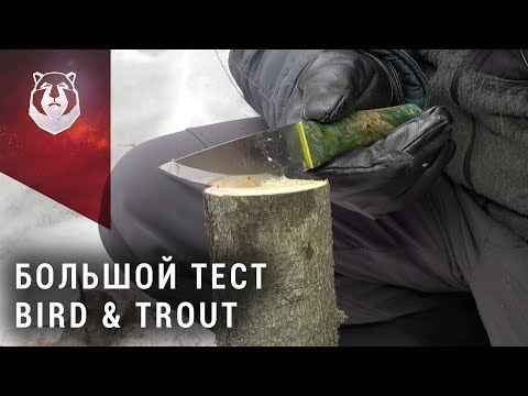 Видео: Жесткий тест ножа BeaverKnife "Bird & Trout"