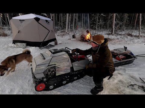 Видео: ЗАНОЧЕВАЛ НА ЛЬДУ. РЫБАЧУ НА ЖЕРЛИЦЫ. НОВЫЙ МОТОБУКСИРОВЩИК SHARMAX SE600RR 1450 HP23 Enduro.