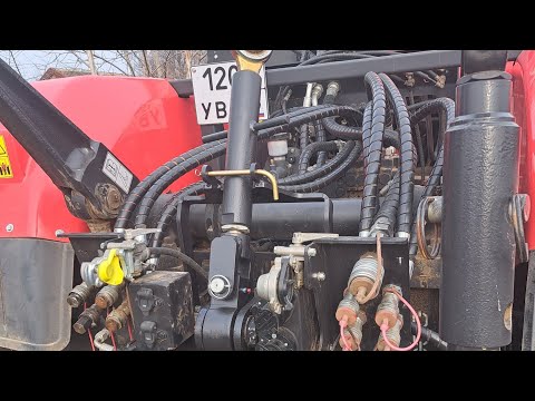 Видео: Эксклюзив на Кировец К 525 Пр!!!  Замена 3 точки от завода на более совершенную!