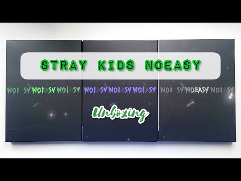 Видео: 🌀 Распаковка альбома Stray Kids (스트레이 키즈) NOEASY (A, B + Limited ver.) // Stray Kids unboxing 🌀