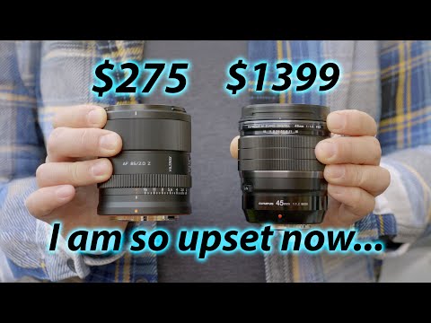 Видео: Viltrox 85mm f2 EVO Z превосходит мой любимый портретный объектив M43 — обзор RED35