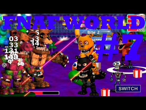 Видео: Прохождение Фнаф Ворлд часть 7, эта игра глюченее чем я думал