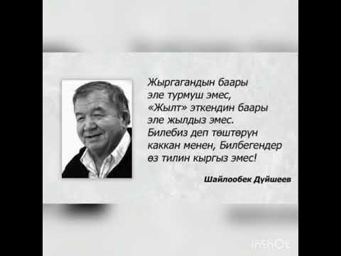 Видео: Мамлекеттик тил күнү