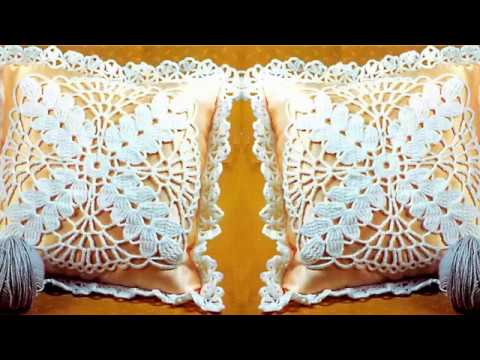 Видео: ДЕКОРАТИВНАЯ ПОДУШКА С ВЯЗАНЫМ КРЮЧКОМ ДЕКОРОМ