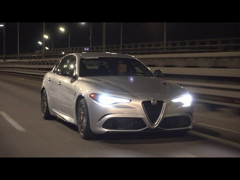 Видео: Alfa Romeo Giulia Quadrifoglio VS BMW M4 - проводим знак  равенства?