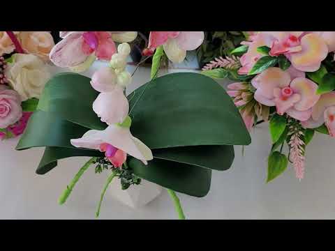 Видео: букеты из мыла .новые формы новые букеты. орхидеи мальва.букеты для наличия .