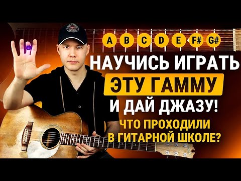 Видео: Это реально работает! Как использовать мелодический минор в джазе — гитарный урок.