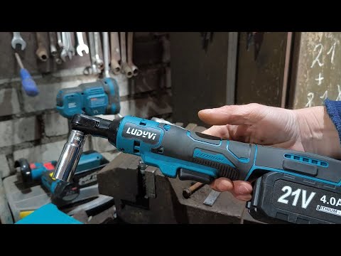 Видео: Аккумуляторный гайковёрт трещётка LUDYVI BL160 обзор разборка