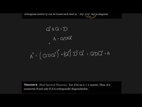 Видео: 9.4 Действительная спектральная теорема