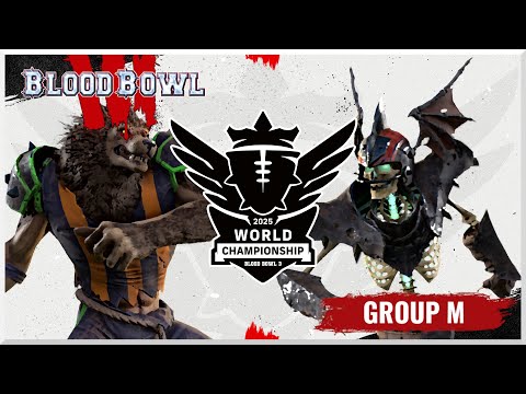 Видео: Blood Bowl 3 — Чемпионат мира 2025 года — Групповой этап, раунд 2 — Liche против Justicium