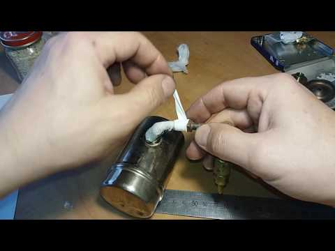 Видео: 🛠 Примус ПТ-1. (ч.3/4) Восстановление, ремонт. Установка штока, фитиля, иглы.