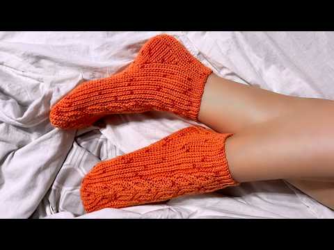 Видео: 🧦🔥 Укороченные носки-следки – НОВЫЙ дизайн! Пошаговый мастер-класс / как вязать носки крючком