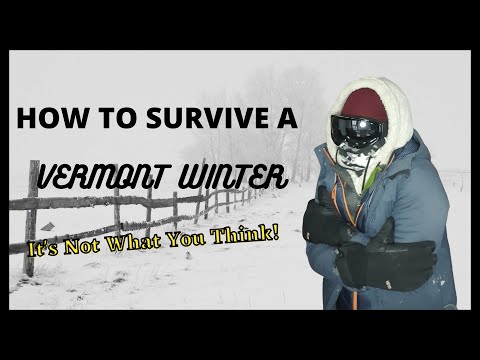 Видео: Подготовка к зиме в Вермонте [Как выжить]