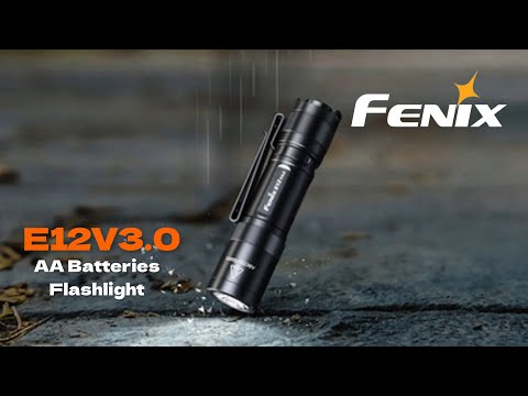 Видео: New! Fenix E12V3.0.Простой и компактный EDC фонарь на АА батарее.