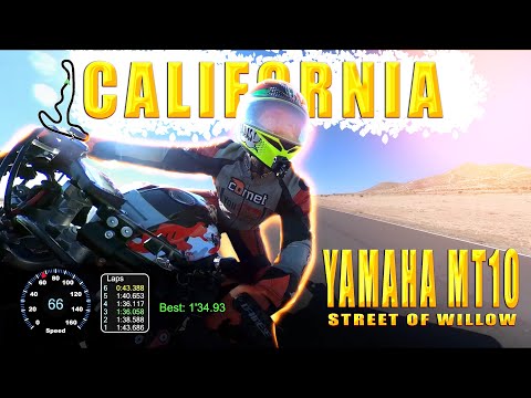 Видео: STREET OF WILLOW, YAMAHA MT10 на ТРЕКЕ