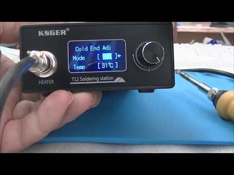 Видео: Обзор паяльной станции KSGER на жалах Hakko T12