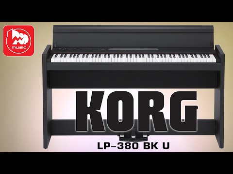 Видео: Цифровое пианино KORG LP-380U (компактность и USB-порт)